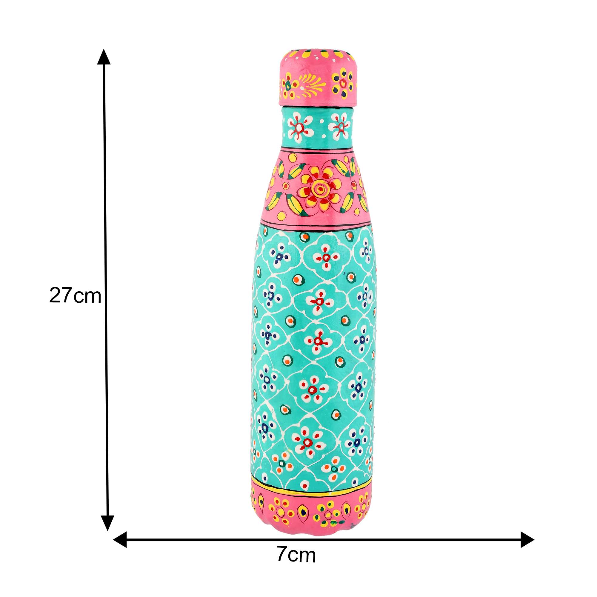 Premium Aluminium Water Bottle 27×7 – Leak Proof Reusable Flask for Hydration On-The-Go - Image 3