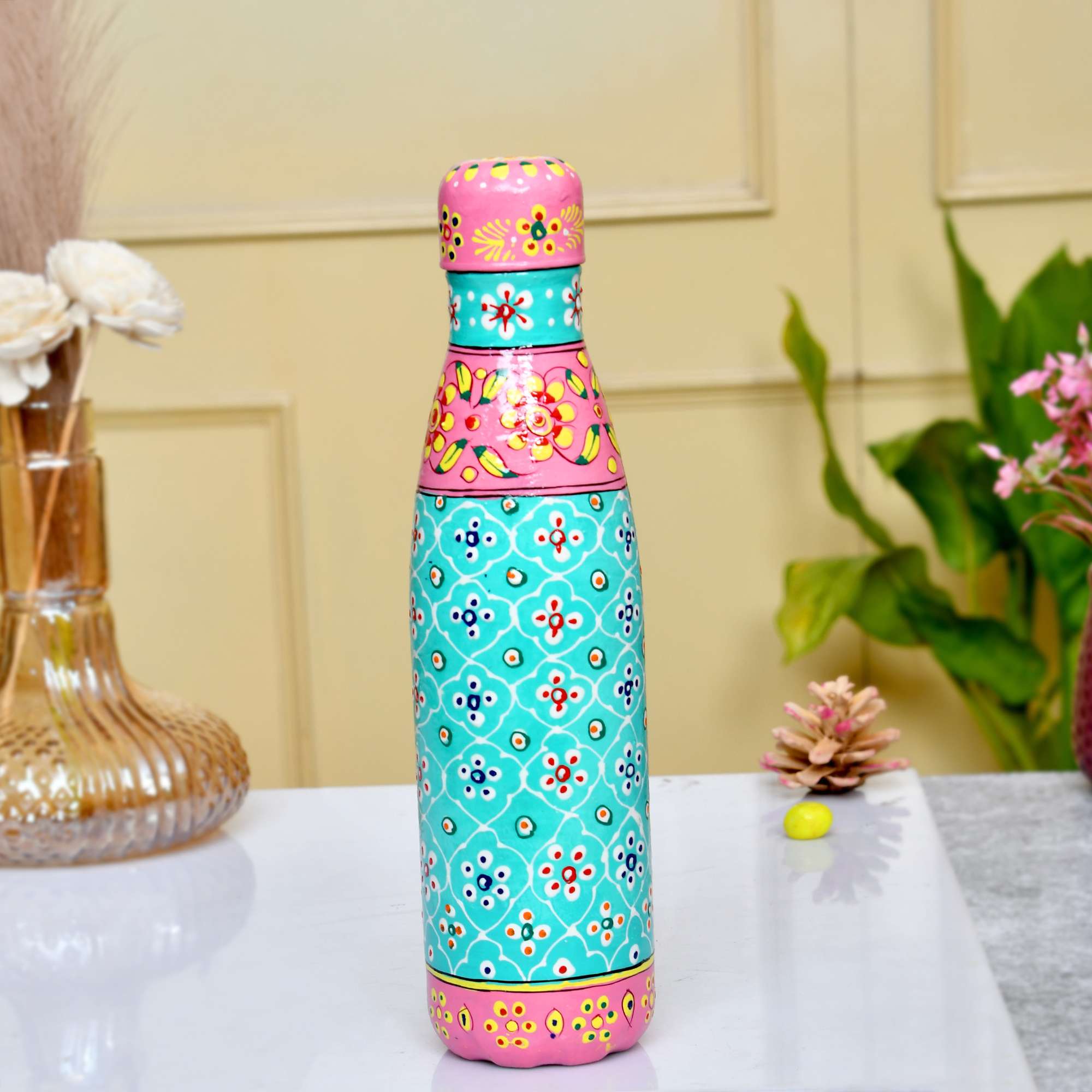Premium Aluminium Water Bottle 27×7 – Leak Proof Reusable Flask for Hydration On-The-Go